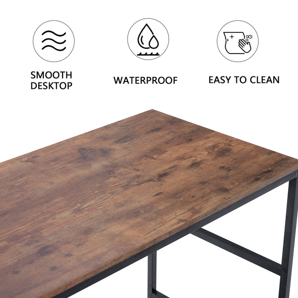 Lamzip Wulnut Desk with Bookcase