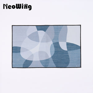 NeoWing Blue Bath Floor Mat