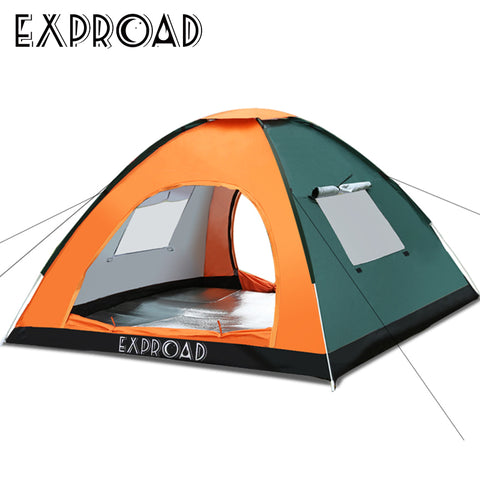 EXPROAD 3/4 Person Camping Dome Tent