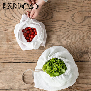 EXPROAD Linen Muslin Bags 4" x 6" 5PCS